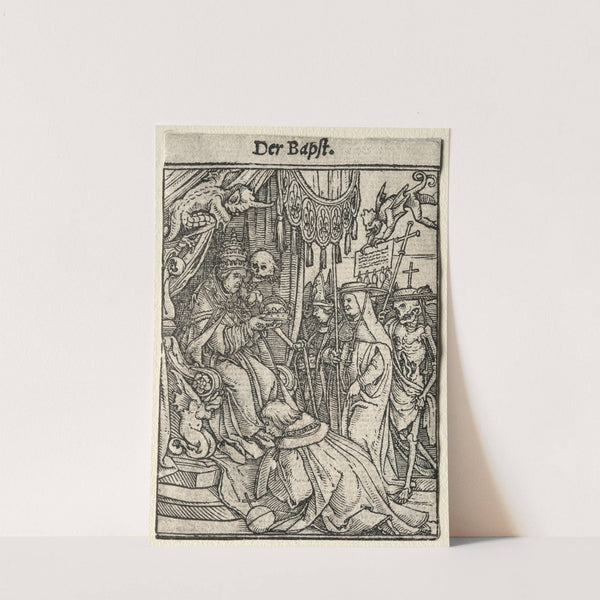 The Pope (c. 1526) by Hans Holbein The Younger