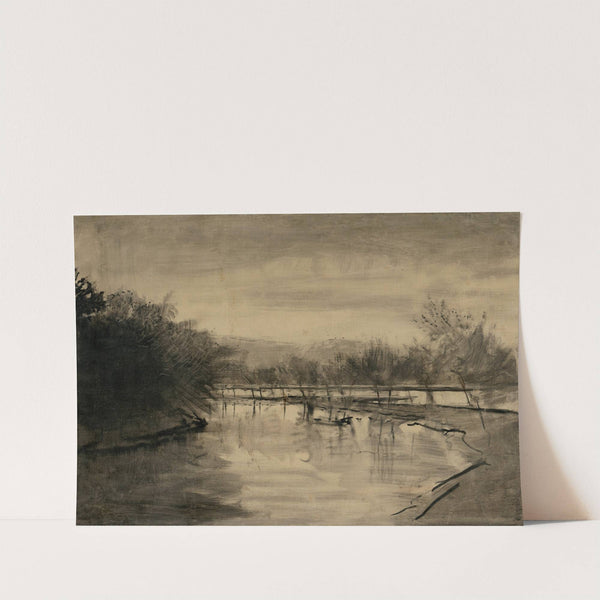 The Poprad near Strážky (1910) by Ladislav Mednyánszky