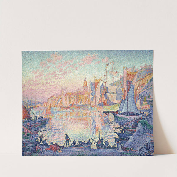 The Port of Saint-Tropez by Paul Signac