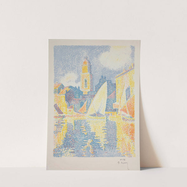 The Port of St. Tropez by Paul Signac