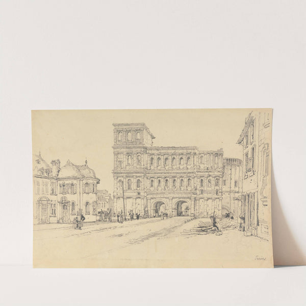 The Porta Nigra, Trier by Samuel Prout