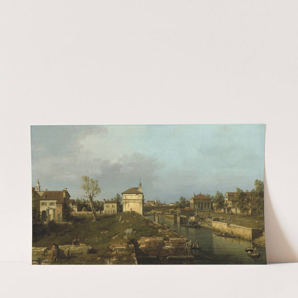 The Porta Portello,Padua (c. 1741-1742) by Canaletto