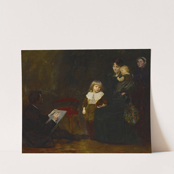 The Portrait by George de Forest Brush