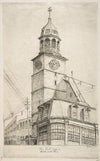 The Post Office, Middle Dutch Church, from ‘Scenes of Old New York’. (1870)