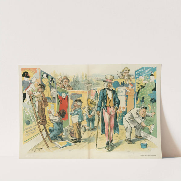 The poster craze in candidateville by Charles Jay Taylor