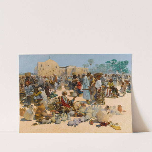 The Pottery Seller by Alphons Leopold Mielich