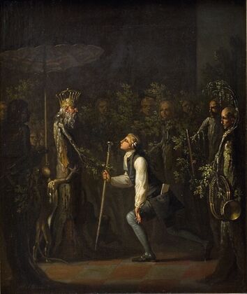 The Potuans are Surprised to see Niels Klim Genuflect in front of the Wise Prince (1785 – 1787)