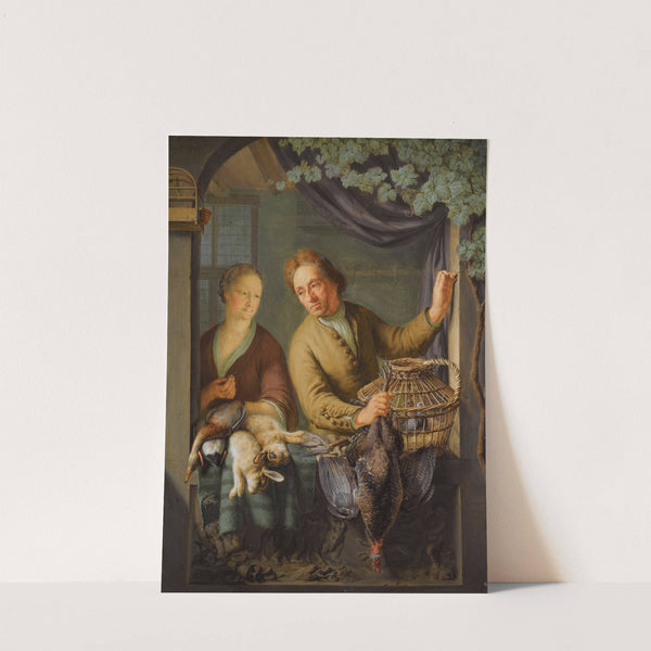 The Poulterer by Frans Van Mieris The Younger