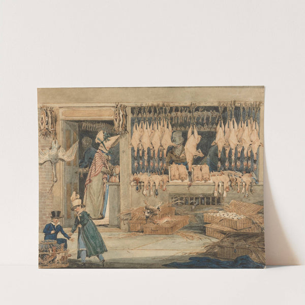 The Poultry Market by James Pollard