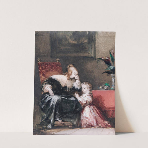 The Prayer by Richard Parkes Bonington