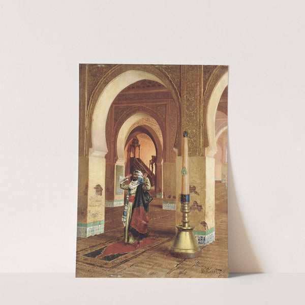 The prayer by Rudolf Ernst