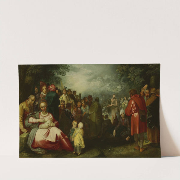 The Preaching of John the Baptist by Gerrit Pietersz