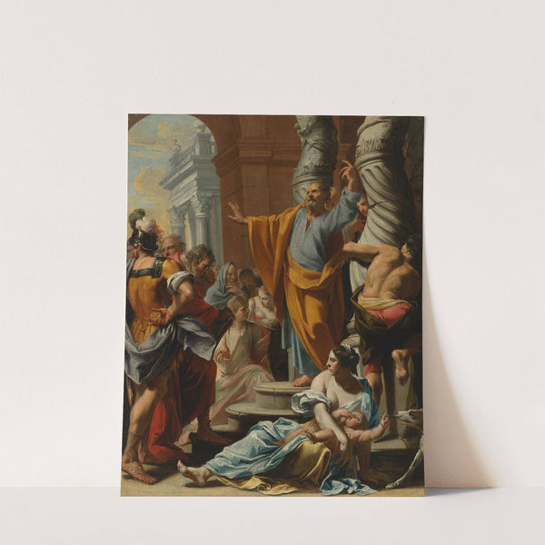 The Predication of Saint Peter (1642) by Charles Poerson