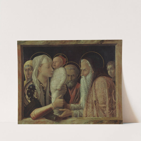 The Presentation (circa 1454) by Andrea Mantegna