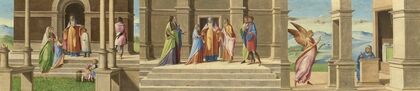 The Presentation and Marriage of the Virgin, and the Annunciation (1520-1525)