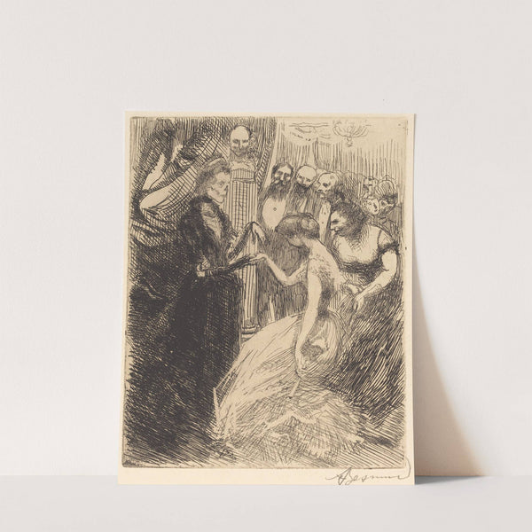 The Presentation (La présentation) (1900) by Albert Besnard