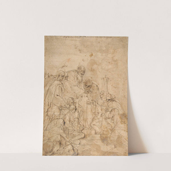 The Presentation of the Virgin in the Temple by Pietro Testa