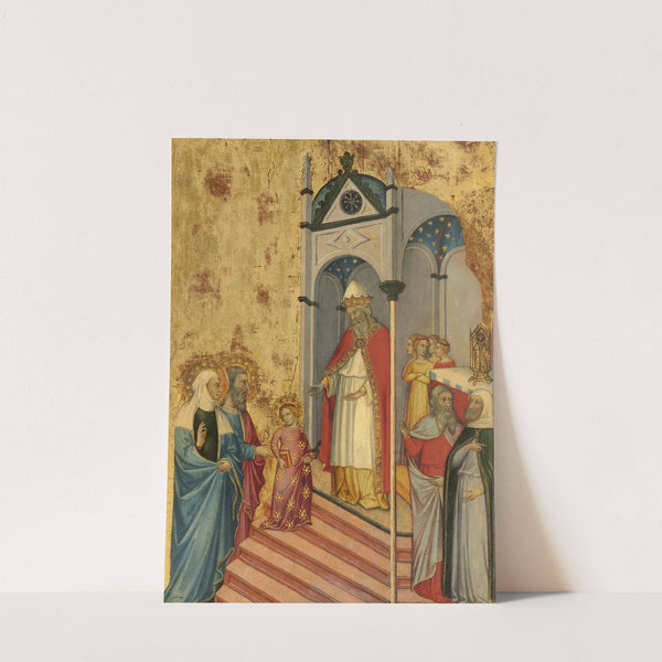 The Presentation of the Virgin in the Temple by Andrea di Bartolo