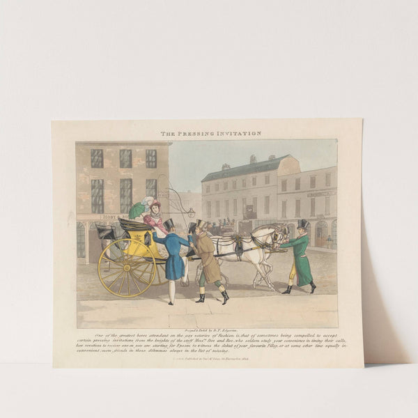 The Pressing Invitation (1824) by Daniel Thomas Egerton