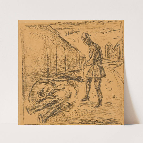 The Pretenders; Fratricide (1929) by Edvard Munch