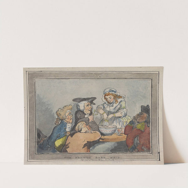The pretty barr maid (1796) by Thomas Rowlandson