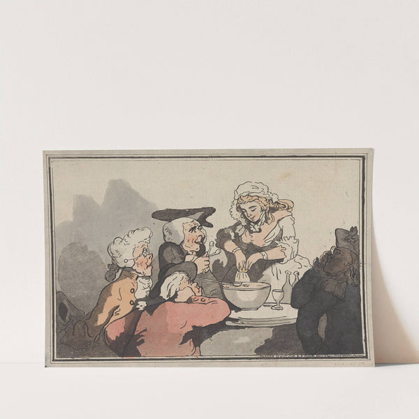 The pretty barr maid (1786) by Thomas Rowlandson