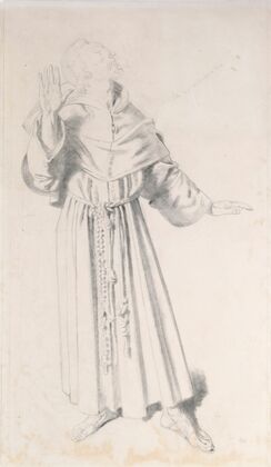 The Priest, Study for ‘The Holy Well’