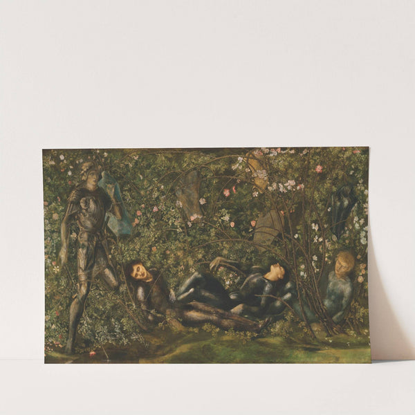 The Prince entering the Briar Wood by Sir Edward Coley Burne-Jones