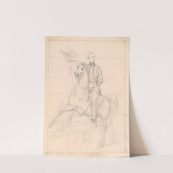 The Prince of Orange at Waterloo by Nicaise De Keyser