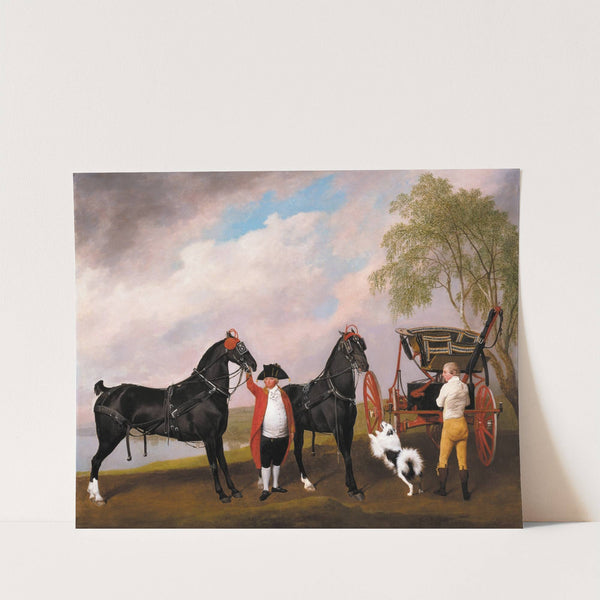 The Prince of Wales’s Phaeton by George Stubbs