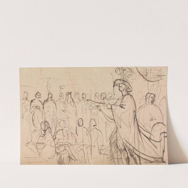 The Prince Regent, Scene iV by Benjamin Robert Haydon