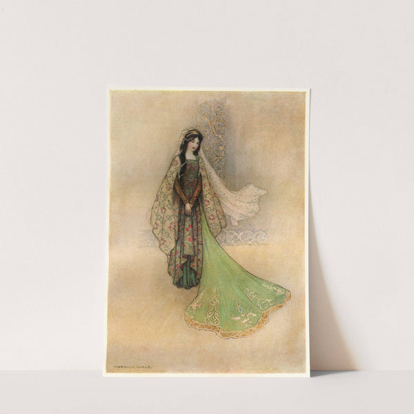 The Princess as the Ogre's Bride by Warwick Goble