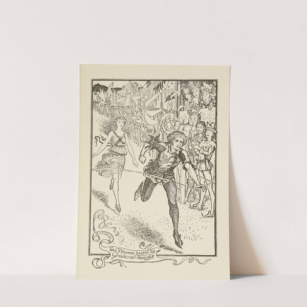 The Princess beaten by Quick-as-Thought by Henry Justice Ford