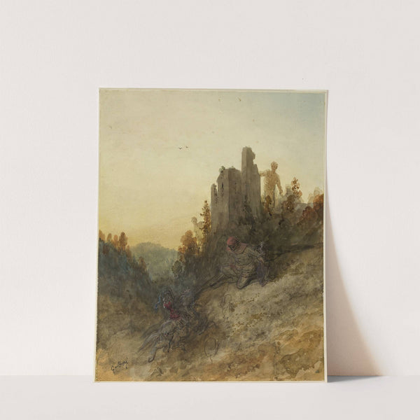 The Princess is Held Captive (c. 1879) by Gustave Doré