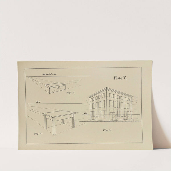 The principles of perspective as applied to model drawing & sketching from nature Pl.05 (1890) by George Trobridge