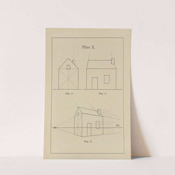 The principles of perspective as applied to model drawing & sketching from nature Pl.10 (1890) by George Trobridge