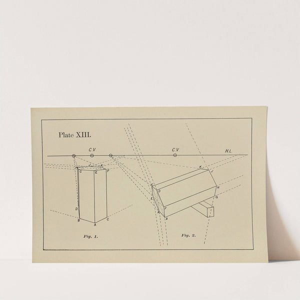 The principles of perspective as applied to model drawing & sketching from nature Pl.13 by George Trobridge
