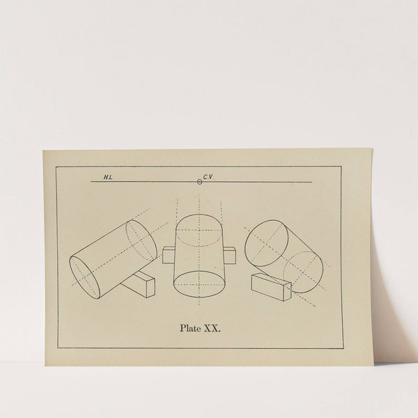 The principles of perspective as applied to model drawing & sketching from nature Pl.20 by George Trobridge