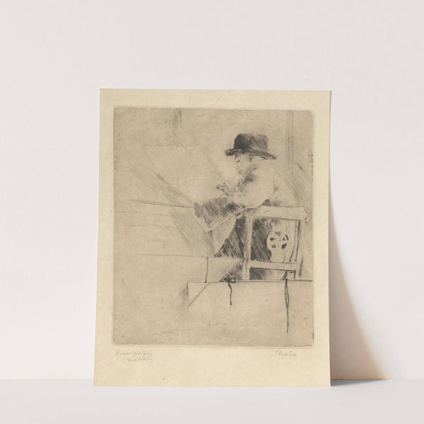 The print lover L’Amateu (1924) by Armand Rassenfosse