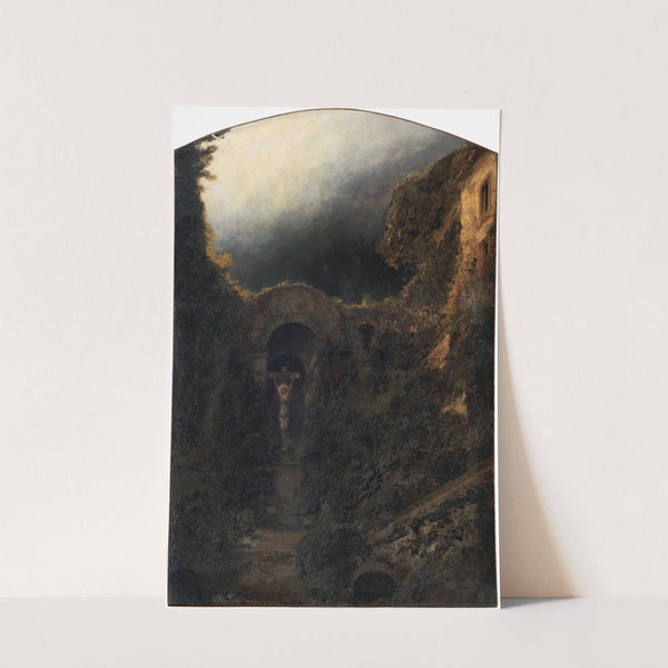 The Prior’s Chapel (Crucifix among the Ruins) by Karl Wilhelm Diefenbach