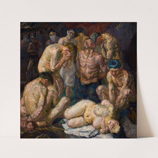 The Prisoners (1910) by Max Beckmann