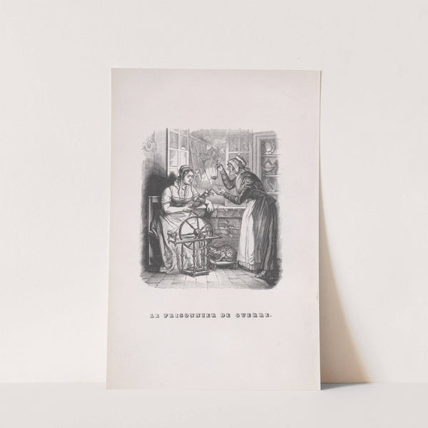 The Prisonner of War by J. J. Grandville