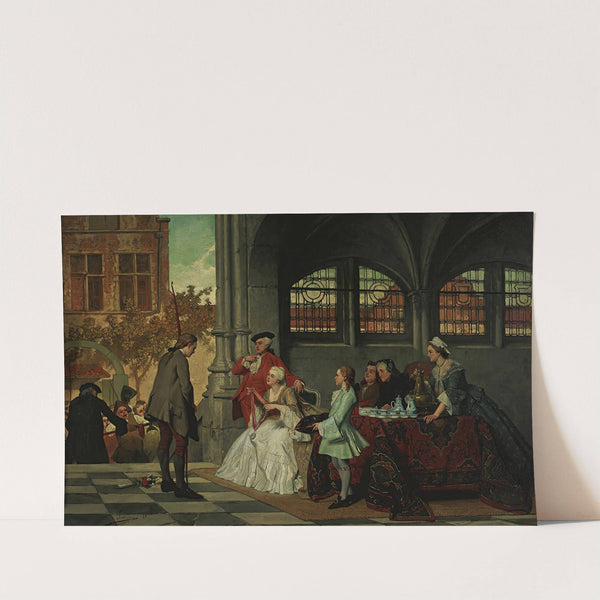 The Prize Winner (1864) by Auguste Serrure