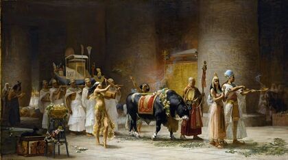 The Procession Of The Bull Apis