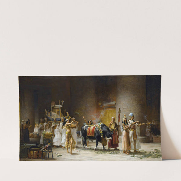 The Procession Of The Bull Apis (1879) by Frederick Arthur Bridgman