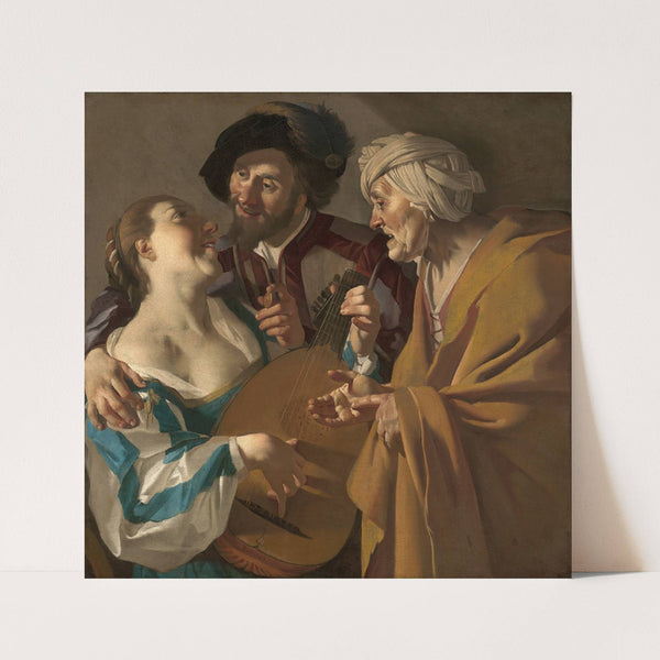 The Procuress by Dirck Van Baburen