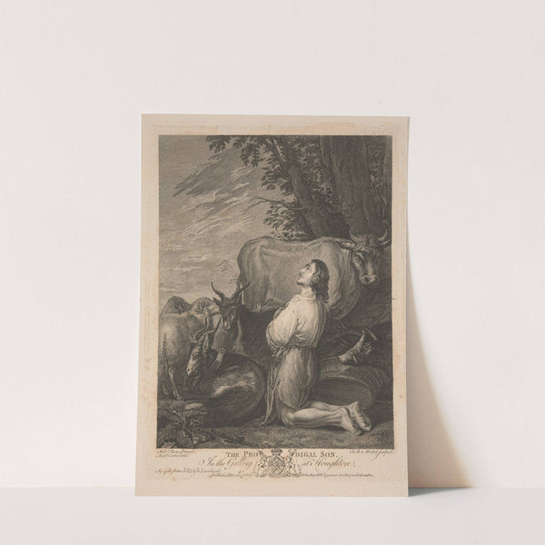 The prodigal son (1775) by Jean-Baptiste Michel