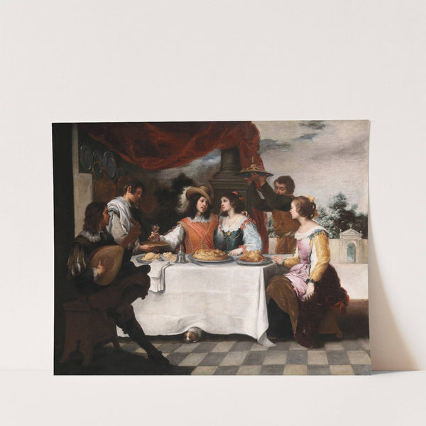 The Prodigal Son Feasting (1660s) by Bartolomé Estebán Murillo