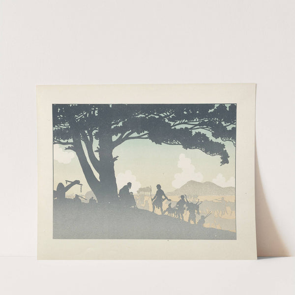 The Prodigal Son; page 9 (1895) by Henri Rivière