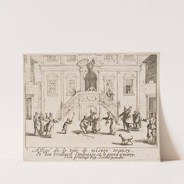 The Prodigal Son Returns to his Father’s House (1635) by Jacques Callot